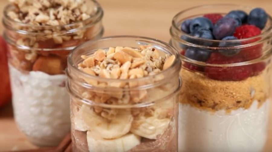 3 originales desayunos saludables en frascos