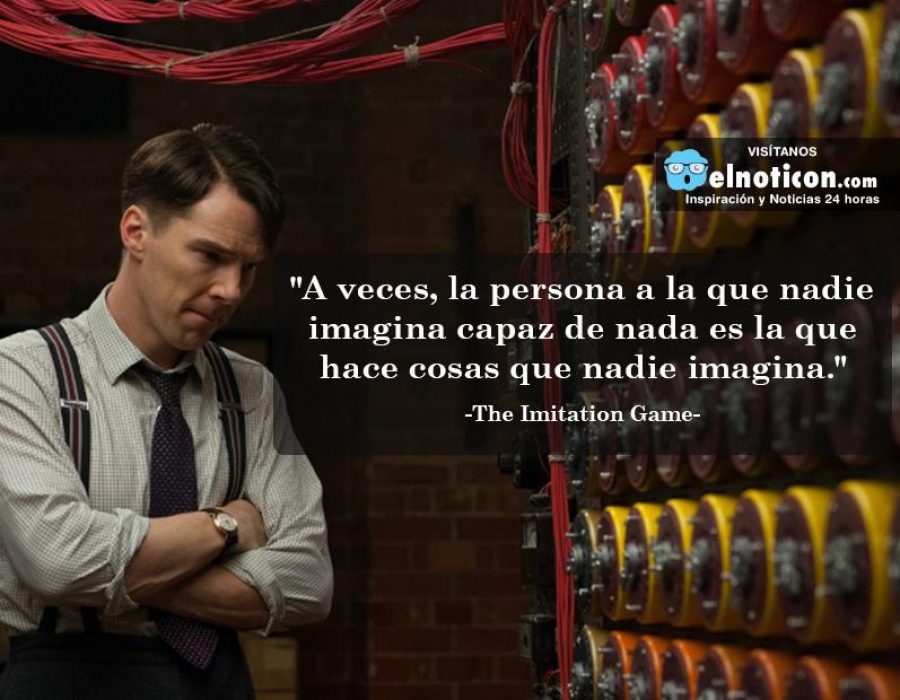 “A veces, la persona a la que nadie imagina capaz de nada…