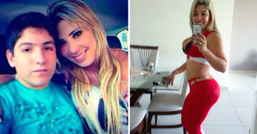 Ella es Monique Motta, la modelo de 30 años que ha levantado polémica por tener un novio de 13 años