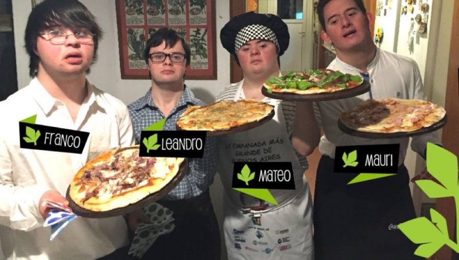 6 jóvenes con Síndrome de Down montaron su propio negocio de pizzas. En 2 meses, son todo un éxito