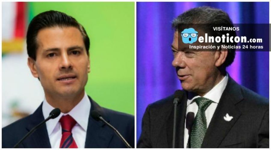 Presidente de México, Enrique Peña Nieto se reunirá con Santos en la Casa de Nariño
