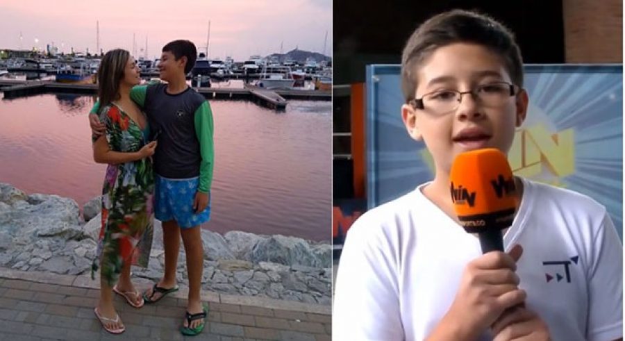 Hijo mayor de Vicky Dávila participa en La Voz Teens