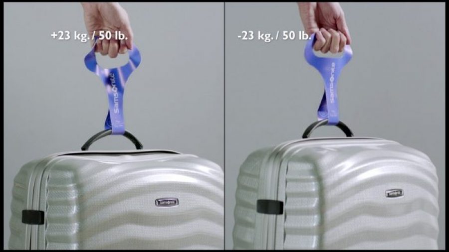 Si amas viajar ésto te va a encantar; ¡maletas con báscula!