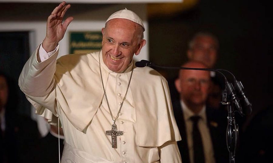 Feliz, el Papa confesó todo sobre Colombia en la Plaza de San Pedro