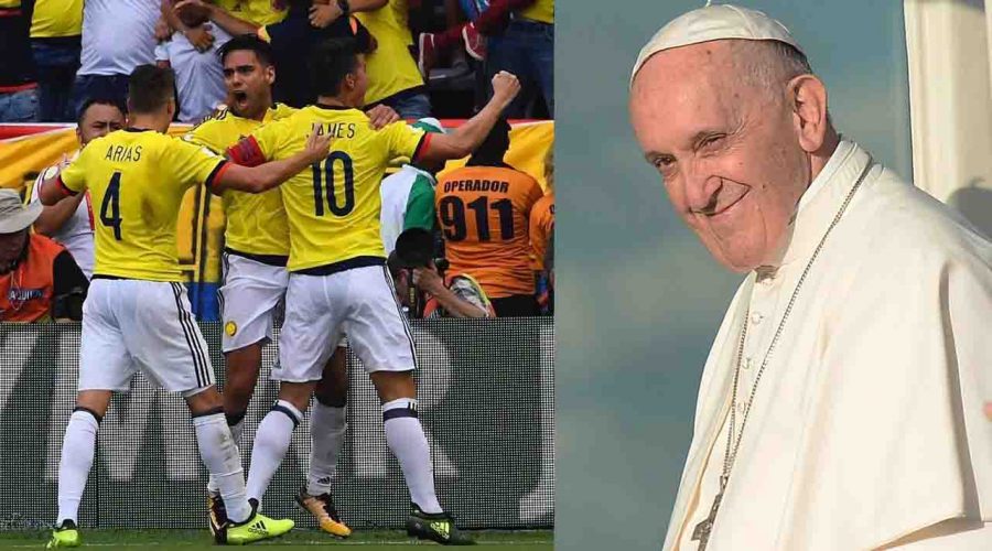 Impresionantes las declaraciones del Papa sobre el fútbol colombiano