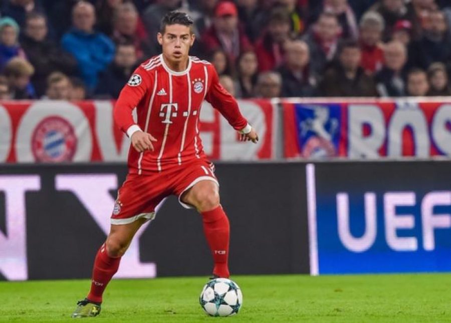 James sorprendió a los aficionados del Real Madrid con esta foto