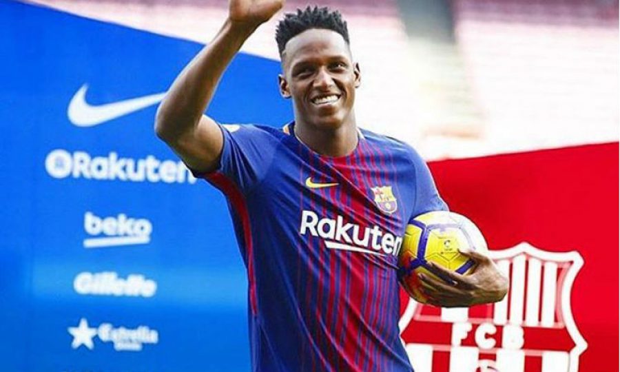 El día más importante en la vida Yerry Mina. No fue en el que llegó al Barcelona, ¡hay otro!