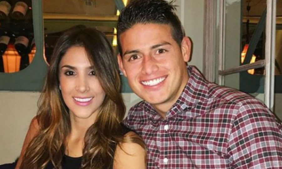 La particular manera en la que Daniela Ospina apoya James
