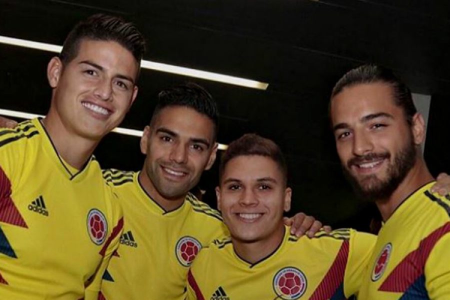 Maluma fue el invitado especial en el partido de despedida de la Selección Colombia en Bogotá
