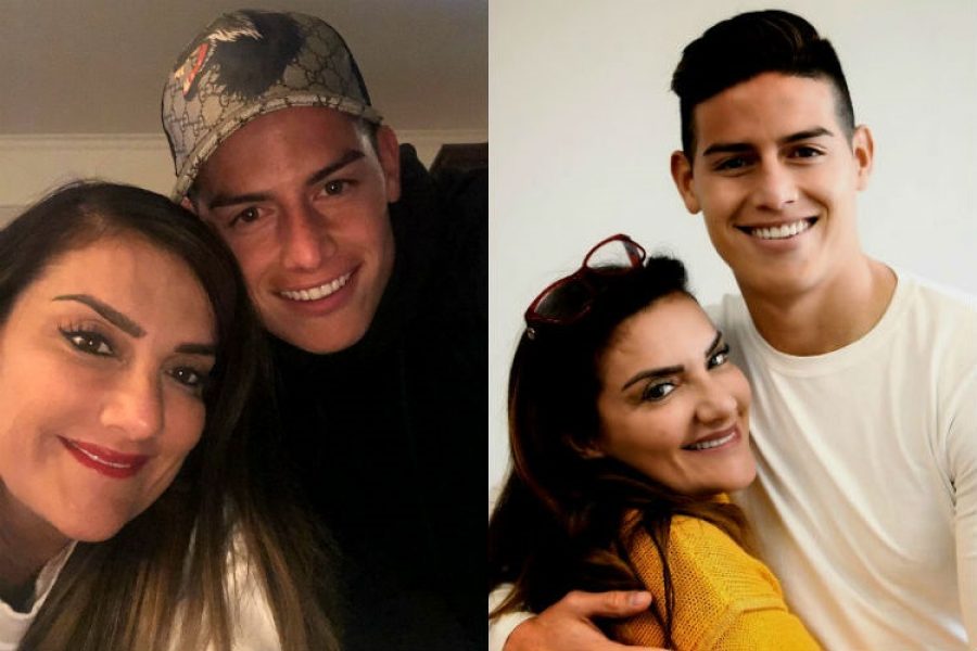 James Rodríguez así recibe regaños de la mamá y parece que son más de los que nos imaginamos