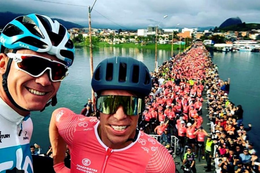 Rigoberto Urán cumplió uno de sus más anhelados sueños y lo compartió con todo el mundo