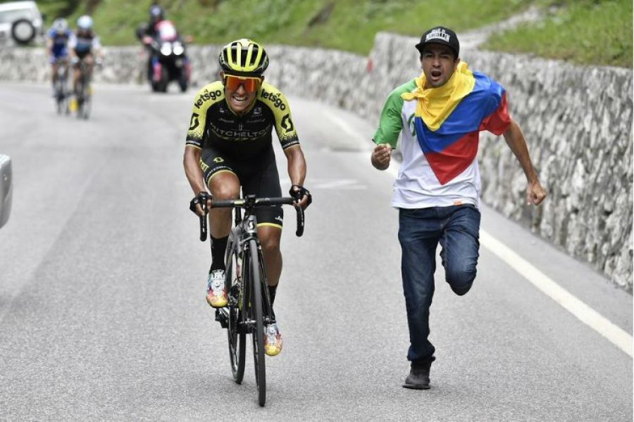 El ‘Chavito’ llenó de alegría este día 👏👏 ¡Esteban Chaves gana la etapa 19 del Giro de Italia!