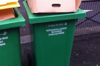 El viral del cubo de basura que se parece a Donald Trump