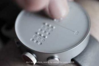 Dot, el primer reloj inteligente en braille