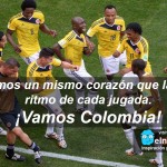 Somos un mismo corazón que late al ritmo de cada jugada. ¡Vamos Colombia!