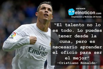 Cristiano Ronaldo, el talento