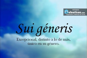 Definición de Sui géneris