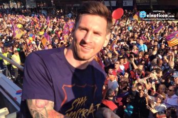 “¡Festejando el título con nuestros hinchas en las calles de Barcelona!”: Leo Messi
