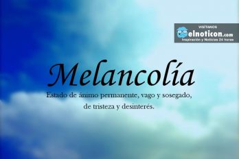 Definición de Melancolía