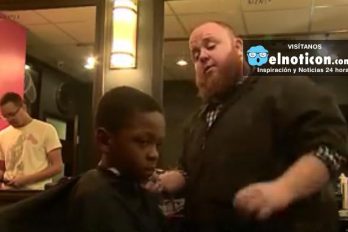 For this boy, an A-filled report card meant free haircuts forever