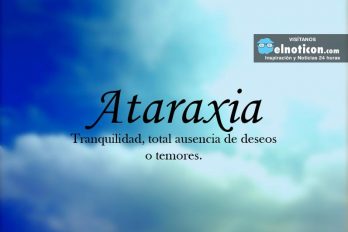 Definición de Ataraxia