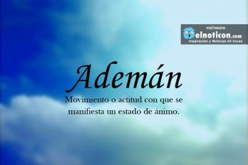 Definición de Ademán