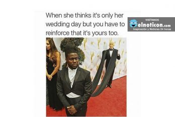 When she thinks it’s only her wedding day…