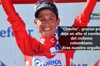 Esteban Chaves, orgullo colombiano ¡Gracias!
