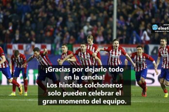 ¡Gracias Atlético de Madrid!