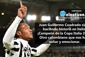 Juan Guillermo Cuadrado ¡Campeón de la Copa Italia 2016!