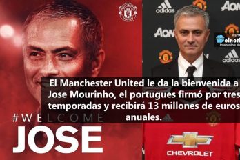 Jose Mourinho es oficial el nuevo entrenador del Manchester United ¿Se llevará a James Rodríguez?