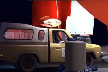 ¿Recuerdas el carro de Pizza Planeta? Esta camioneta ha salido en muchas películas de Pixar ¡Te aseguro que no te habías dado cuenta!