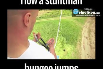How Stuntmen Bungee Jump