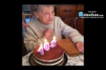 102 YEARS OLD AND STILL HAPPY