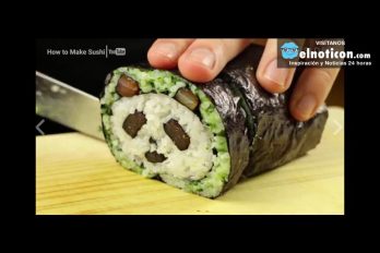 How to make beautiful sushi that looks like a panda