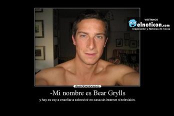 “Mi nombre es Bear Grylls…”