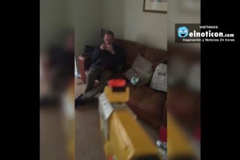 Lad Shoots Dad With Nerf Gun Every Day