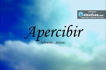 Definición de Apercibir