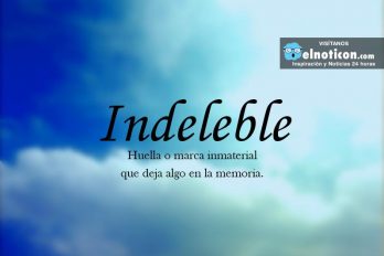 Definición de Indeleble