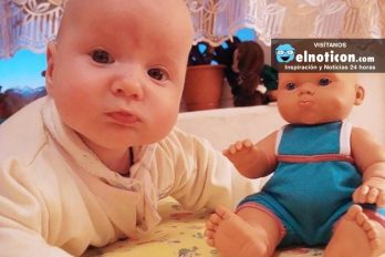 Estos bebés son idénticos a sus muñecos favoritos ¡Una ternura!