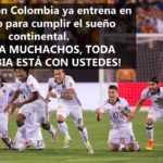 La Selección Colombia ya entrena en Chicago para enfrentar a Chile