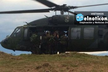 Encuentran helicóptero desparecido del Ejército Nacional