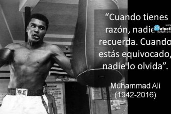 Lo que nos deja Muhammad Ali…