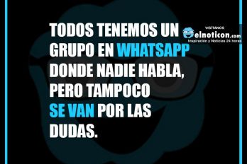 Todos tenemos un grupo en Whatsapp…