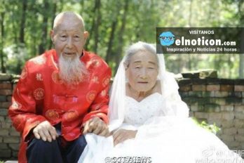 ¡Que lindo es el amor! él de 102 y ella de 99, cumplierón 80 años de casados