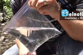 Supervivencia: ¿Sabes cómo hacer una fogata con una bolsa de plástico llena de agua?