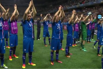 Así fueron recibidos los jugadores de Islandia tras la eliminación de la Eurocopa
