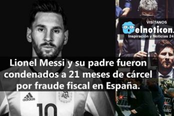 Por fraude fiscal Messi podría pagar 21 meses de prisión en Barcelona