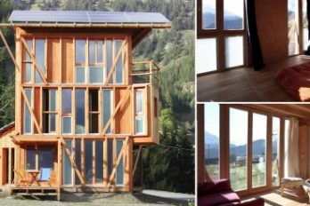 Casa Solare: el hogar de los alpes y el sol