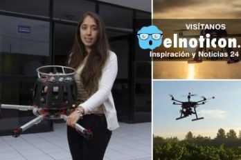 Una joven de 23 años desarrolló un dron que detecta la contaminación en el aire